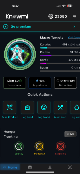 Progress Tracking Interface